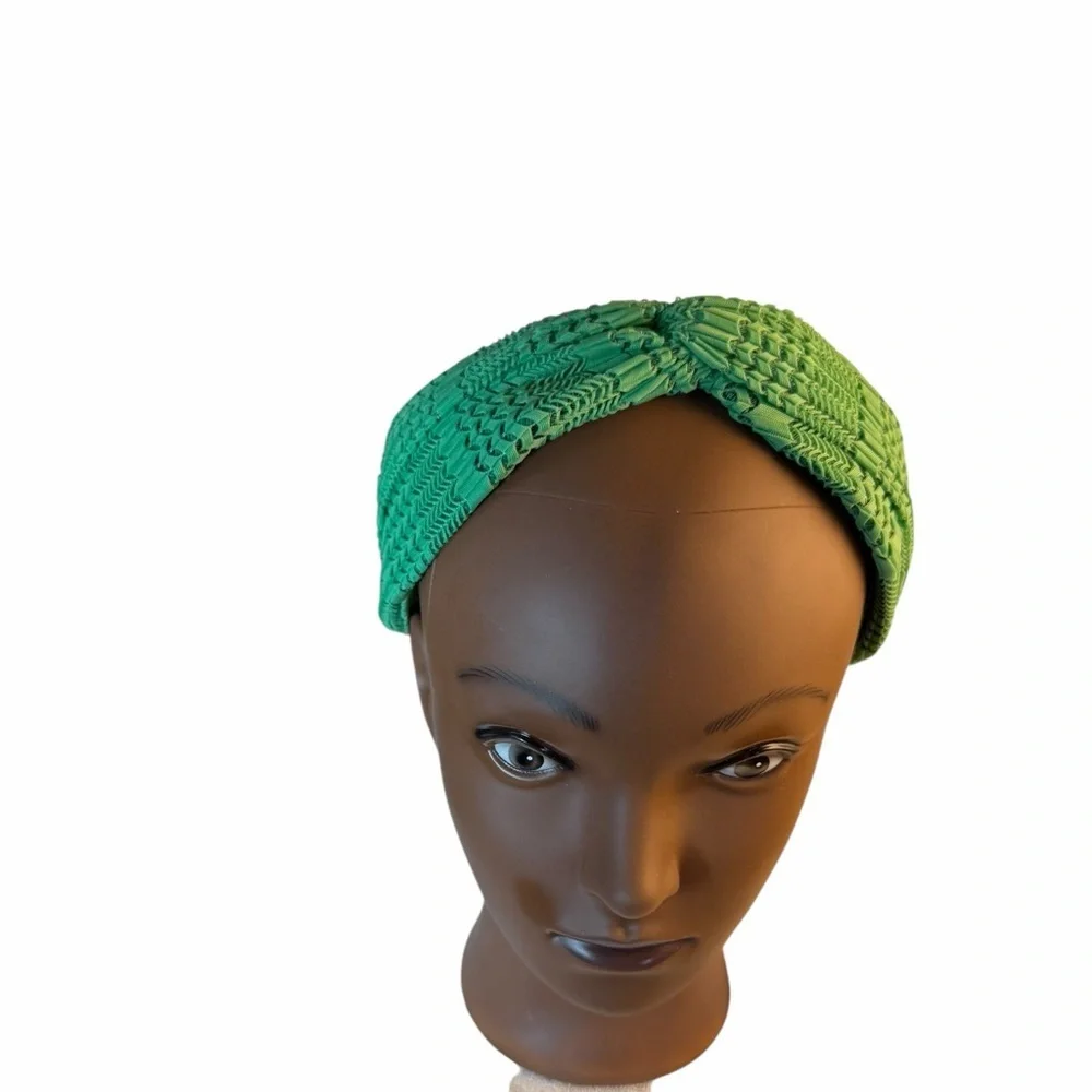 3 PC Green Headband Set